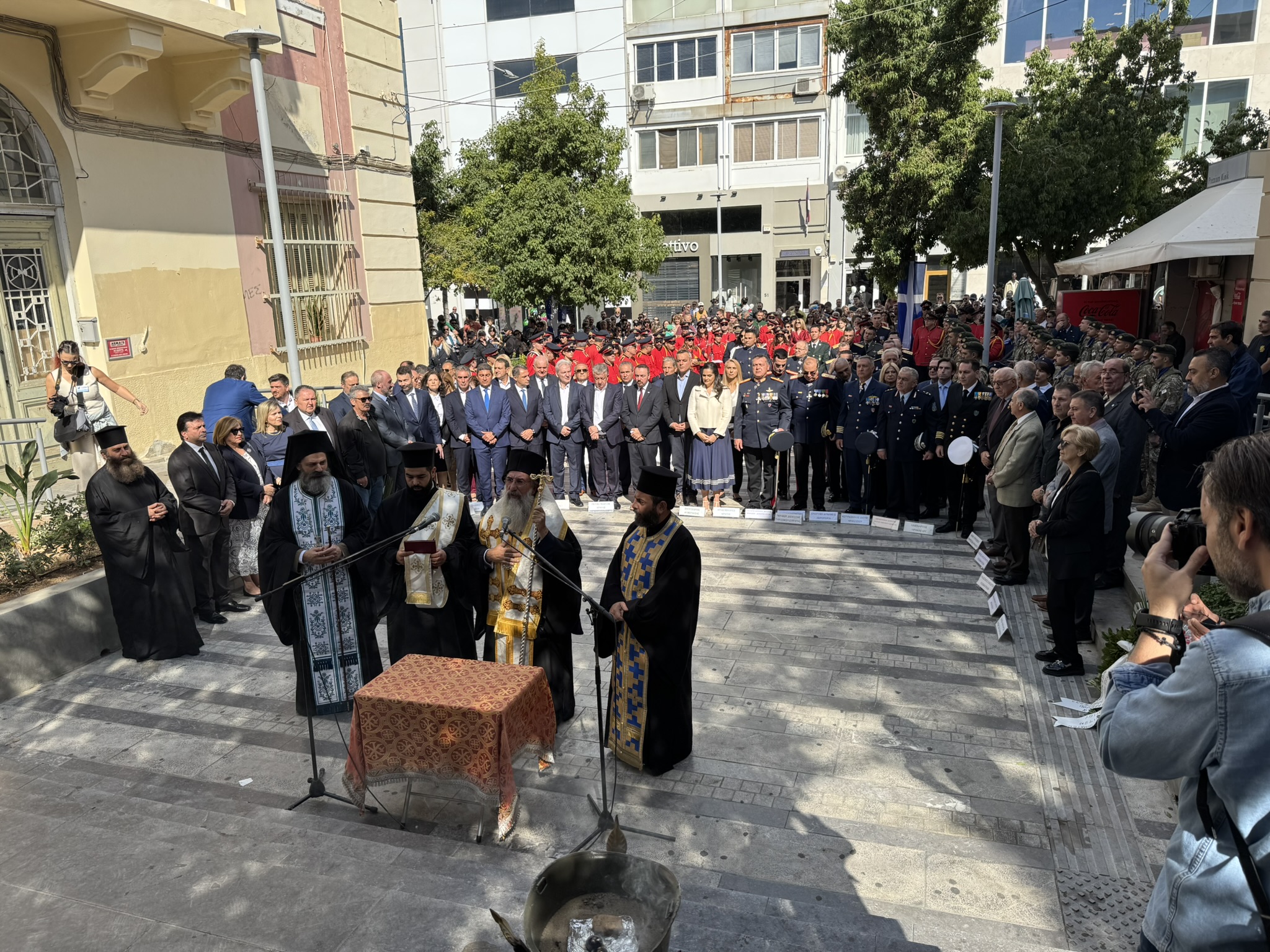 Στο Ηράκλειο για την Εθνική Επέτειο της 28ης Οκτωβρίου ο Χάρης Μαμουλάκης