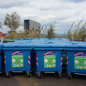 200 νέοι κάδοι ανακύκλωσης τοποθετούνται στο Ηράκλειο 200 νέοι κάδοι ανακύκλωσης τοποθετούνται στο Ηράκλειο