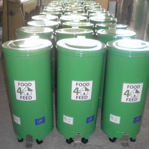 Ήρθαν οι πρώτοι κάδοι για το πρόγραμμα Life Food for Feed Ήρθαν οι πρώτοι κάδοι για το πρόγραμμα Life Food for Feed